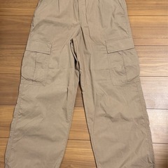 ユニクロカーゴパンツM3本セットレディースの画像