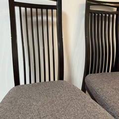 ダイニングチェア　二脚の画像