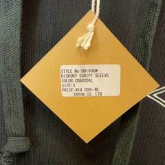 【未使用】Almond Surfboards & Design アーモンド サーフボード デザイン SCRIPT SLEEVE スウェット プルオーバー パーカー S ブラック HD1906W ユニセックスの画像