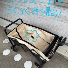 キャリーワゴン（ニトリ製）の画像