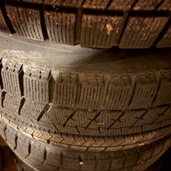 クラウン純正ホイール自家塗装　スタッドレスの画像