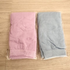 【新品未使用】みやびたび ピンク 水色 靴下 ２足 男女兼用 メンズ レディースの画像