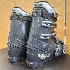 札幌【約24,5cm USサイズ7 MCCOUGAR アルペンスキーブーツ】M305 アウトソール317mm 4バックル チャコールグレー系色 スキー靴 マックーガー 北20条店の画像