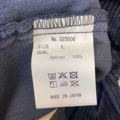 【未使用】Almond Surfboards & Design アーモンド サーフボード デザイン COUDUROY COACH コーデュロイ コーチ ジャケット L ネイビー OZ0008 ユニセックスの画像