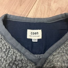 coenキッズベスト100cmの画像