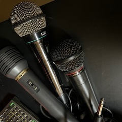 SONY マルチディスクプレーヤー　マイク３種の画像