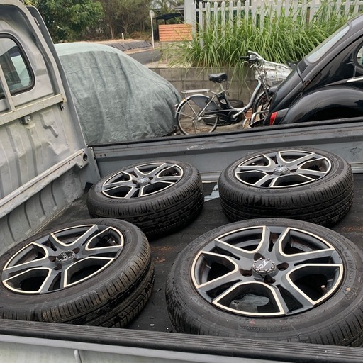 フィアット500 OZアルミホイール　185/55R15