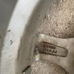 アルミホイール13インチ4J　2本の画像