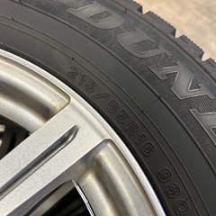 2022年製　215/65R16 　ウインターマックス　ダンロップ　スタッドレス　アルファード　ヴェルファイア　4本セット　税込みの画像