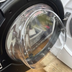 ☆ドリーム荒牧店☆ジモティー割引有☆【クリーニング済み】ニトリ/10/5kgドラム式洗濯機/ND100KL1WH/2025年製の画像