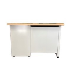 PLUS　フラットライン　w1000　片袖机　（在庫：2）の画像