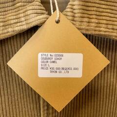 【未使用】Almond Surfboards & Design アーモンド サーフボード デザイン COUDUROY COACH コーデュロイ コーチ ジャケット L キャメル OZ0008 ユニセックスの画像