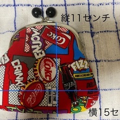 ハンドメイド　がま口の画像