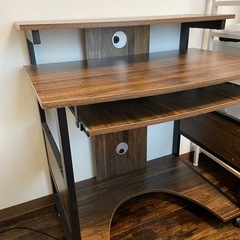 パソコンデスクの画像