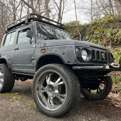 ジムニー　139.7から135  5穴変換　スペーサーの画像