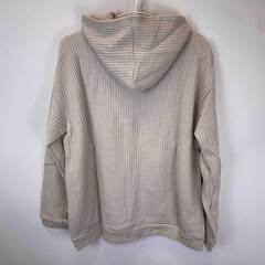 【未使用】Almond Surfboards & Design アーモンド サーフボード デザイン ワッフル パーカー プルオーバー フーディ S OFF IV2008W ユニセックスの画像