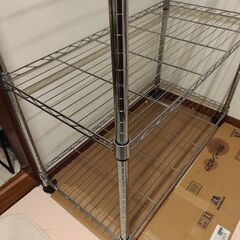 【終了】ルミナス スチールラック 中古 大きいタイプ 0円 今日～明日取りに来られる方の画像