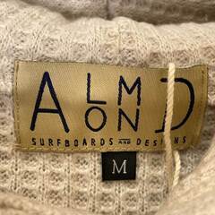 【未使用】Almond Surfboards & Design アーモンド サーフボード デザイン ワッフル パーカー プルオーバー フーディ M OFF IV2008W ユニセックスの画像