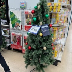 クリスマスツリー(180cm)&飾り諸々　の画像