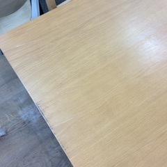 【シンプルなダイニングセット】 ダイニングセット　食卓テーブルセット　イス4脚　布座面　：グリーン/ナチュラルの画像