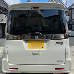 ハイブリッド　29年式　スペーシアカスタムZ 希少車！内外装綺麗！車検令和8年8月残り！の画像