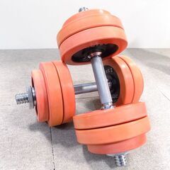 新札幌 IROTEC 可変式ラバーダンベルセット 2.5kg×8 1.25kg×4 15kg×2セット 30kg トレーニング フィットネス No.3708の画像