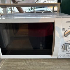 決まりました電子レンジ　アイリスオーヤマの画像