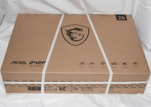 新品 未開封 23.8インチ IPS 200hz MSI MAG 242F ゲーミングモニター