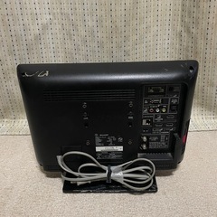 シャープの小型テレビ(お話し中)の画像