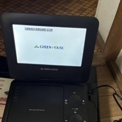 7インチ　モニター付きポータブルDVDプレイヤーの画像