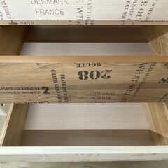 【ジャングルジャングル滋賀草津店】ジモティ来店特価‼ チェスト ブラウン J-251153の画像