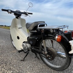 スーパーカブ50 レア　純正黒　低走行　鉄カブ　車体　金沢　富山の画像