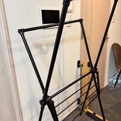 室内物干し 物干し 室内 物干しスタンド 折りたたみ 部屋干し 洗濯物干し タオルハンガー タオル掛け コンパクト X型 ライトタイプ ekans エカンズの画像