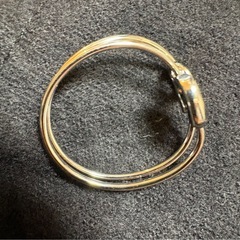 安全ピンモチーフ　ゆびわ指輪の画像