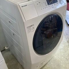 【SALE】SHARP　シャープ 10kgドラム洗濯機　ES-H10D　中古　リサイクルショップ宮崎屋住吉店25.11.8の画像