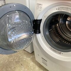 【SALE】SHARP　シャープ 10kgドラム洗濯機　ES-H10D　中古　リサイクルショップ宮崎屋住吉店25.11.8の画像