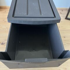 衣類収納ケース引き出しタンス チェスト２段の画像