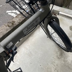 jeep折りたたみ自転車の画像