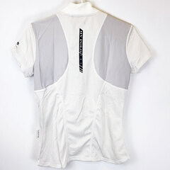 【未使用】HV POLO ハーフジップシャツ 半袖 ライディングシャツ S ホワイト 116204 レディース 乗馬 馬術の画像