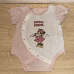 ミニーちゃんロンパースセット　80㎝　靴下おまけの画像