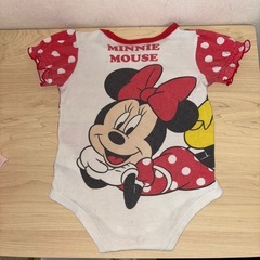 ミニーちゃんロンパースセット　80㎝　靴下おまけの画像