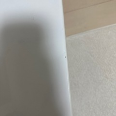 ニトリ　折りたたみテーブルホワイトの画像