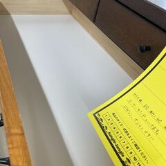 【ジャングルジャングル滋賀草津店】ジモティ来店特価‼ チェスト ブラウン J-251154の画像