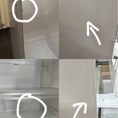 A1722🌟配送♻️設置🉑‼️2015年製パナソニック5ドア冷蔵庫426L NR-E430GV-N🌟動作確認済⭕️保証付き✅の画像