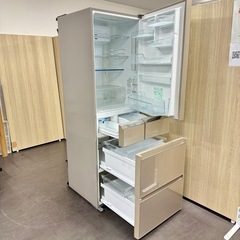 A1722🌟配送♻️設置🉑‼️2015年製パナソニック5ドア冷蔵庫426L NR-E430GV-N🌟動作確認済⭕️保証付き✅の画像