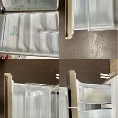 A1722🌟配送♻️設置🉑‼️2015年製パナソニック5ドア冷蔵庫426L NR-E430GV-N🌟動作確認済⭕️保証付き✅の画像