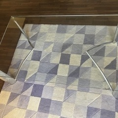 ローテーブル　ガラス　おしゃれの画像