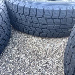 ヴィッツ ノート175/65R14スタッドレスタイヤ アルミ付き4本セット 冬用の画像