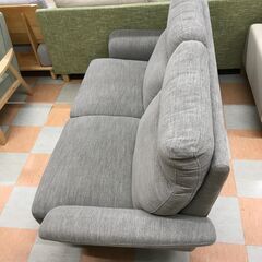 ＼家具＊家電のお店／【ｼﾞｬﾝｸﾞﾙｼﾞｬﾝｸﾞﾙ石川金沢店】ソファー2人用  グレー   W(幅)153×D(奥行き)84×H(高さ)81.5cmの画像