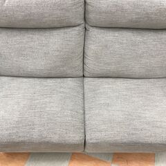 ＼家具＊家電のお店／【ｼﾞｬﾝｸﾞﾙｼﾞｬﾝｸﾞﾙ石川金沢店】ソファー2人用  グレー   W(幅)153×D(奥行き)84×H(高さ)81.5cmの画像
